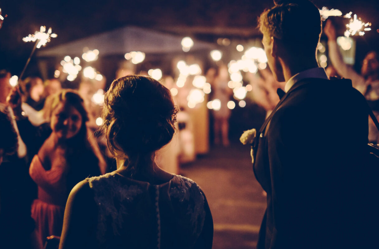Couples wedding venue at a warehouse