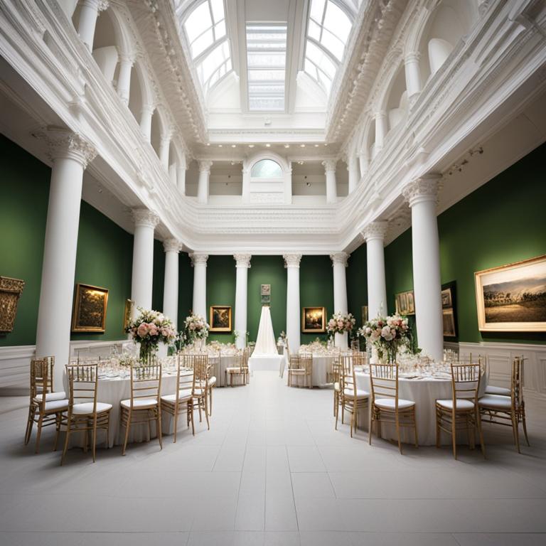 art gallery as your wedding venue