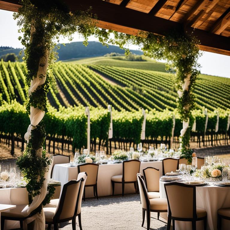 Vineyards and Wineries as wedding venue