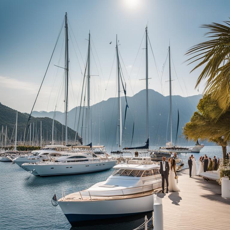 Yachts and Boats as wedding venue