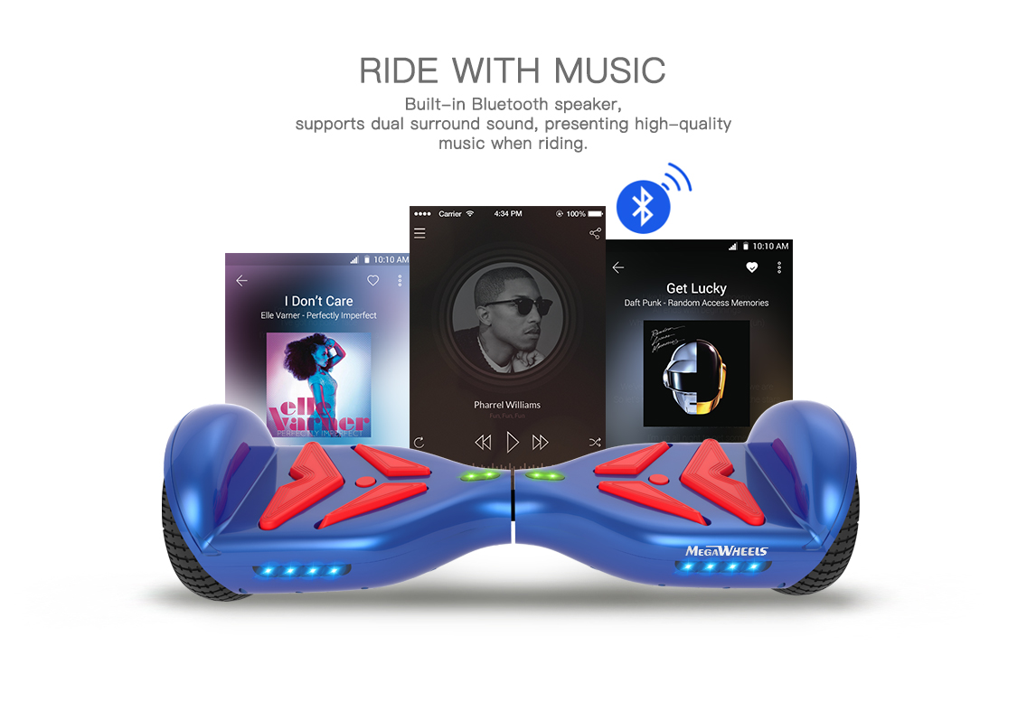 Bluetooth Hoverboard Listen to Music Bluetooth Hoverboard Listen to Music
