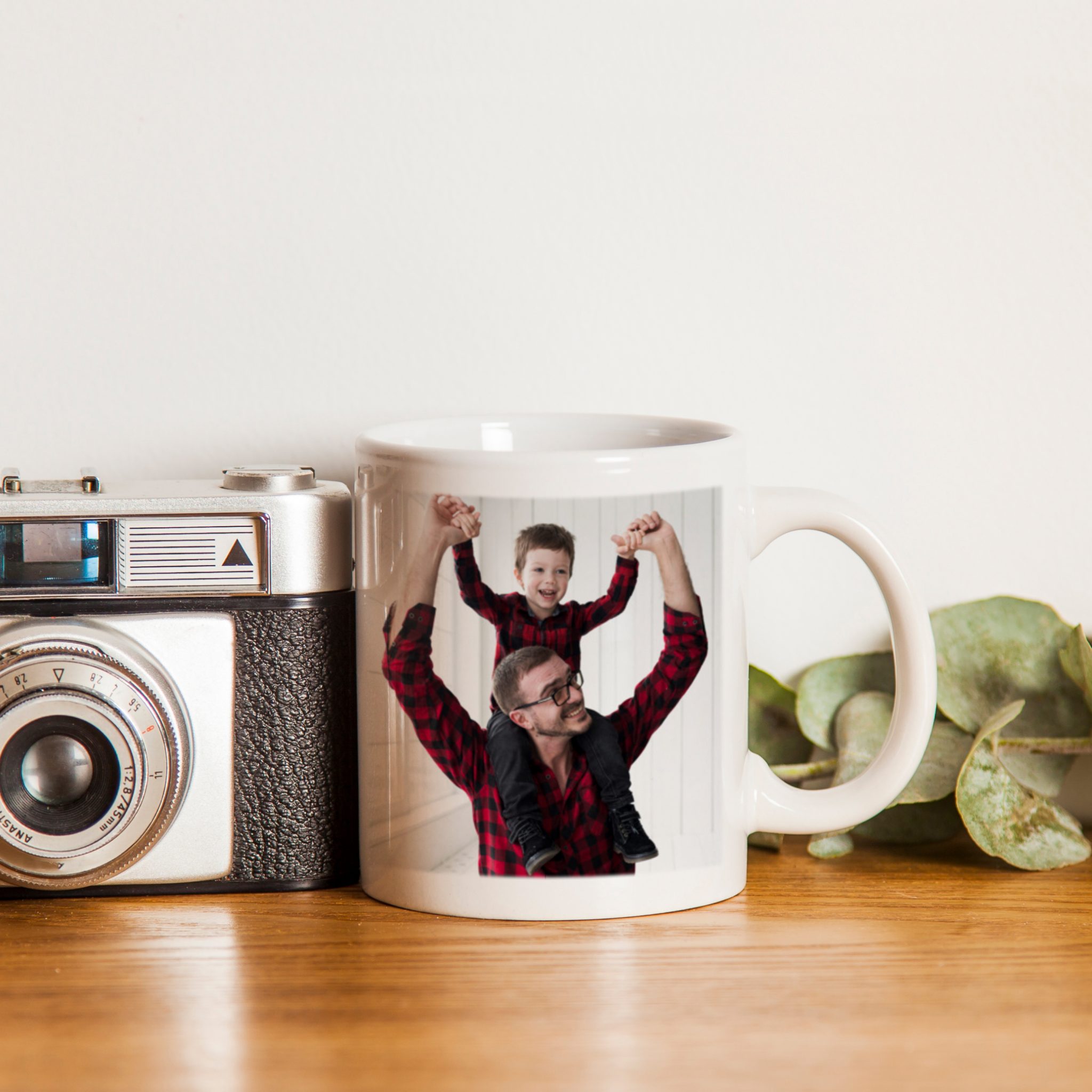 Mug Blanc Personnalisable Par Sublimation - Modèle VITAA - Fait Main En Céramique