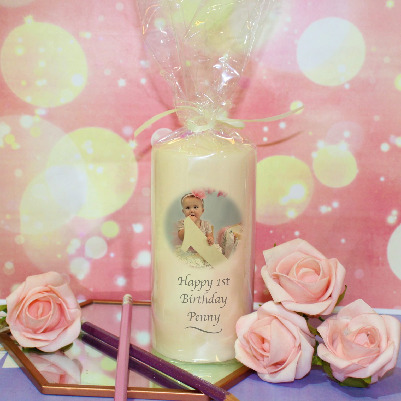 Personalised Photo Candle Unique Gift Ideas For Someone Special l