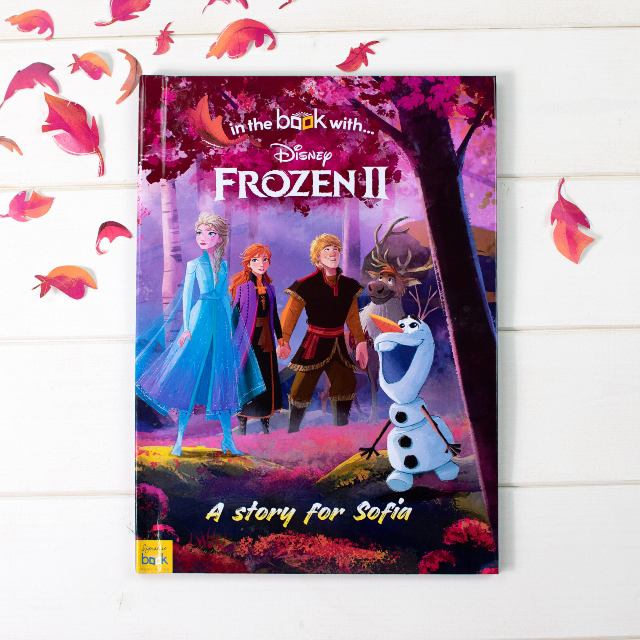Personalised Frozen 2 Hardback Cover Personalised Frozen 2 Hardback Cover