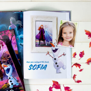 Personalised Frozen 2 Book Hardback Photo Upload