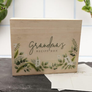 Personalised Recipe Box - Personalised Mother's Day Gift Ideas