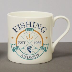 Fishing Club Chunky Bone China Mug