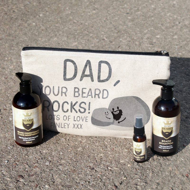 Personalised Beard Kits - Dad Your Beard Rocks