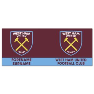 Personalised West Ham Design for Mug