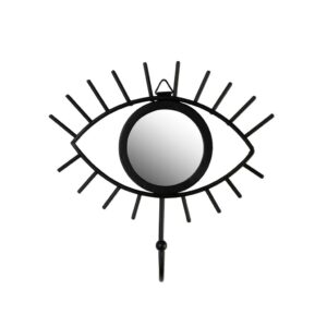 Jewellery Mirror Black Eye See You Hook