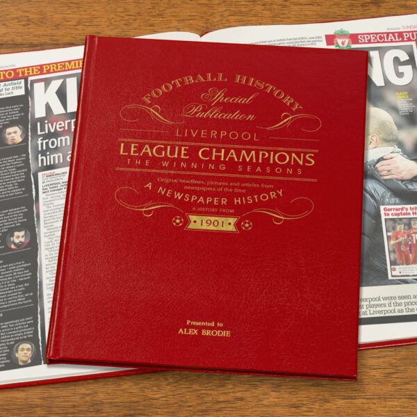 Personalised Soccer Books