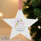 Rainbow Designs SM1371 - Stivaletti Sonagli The Snowman And The Snowdog, My 1st Christmas, Peluche Morbido Con Sonagli, Regalo Nascita Perfetto