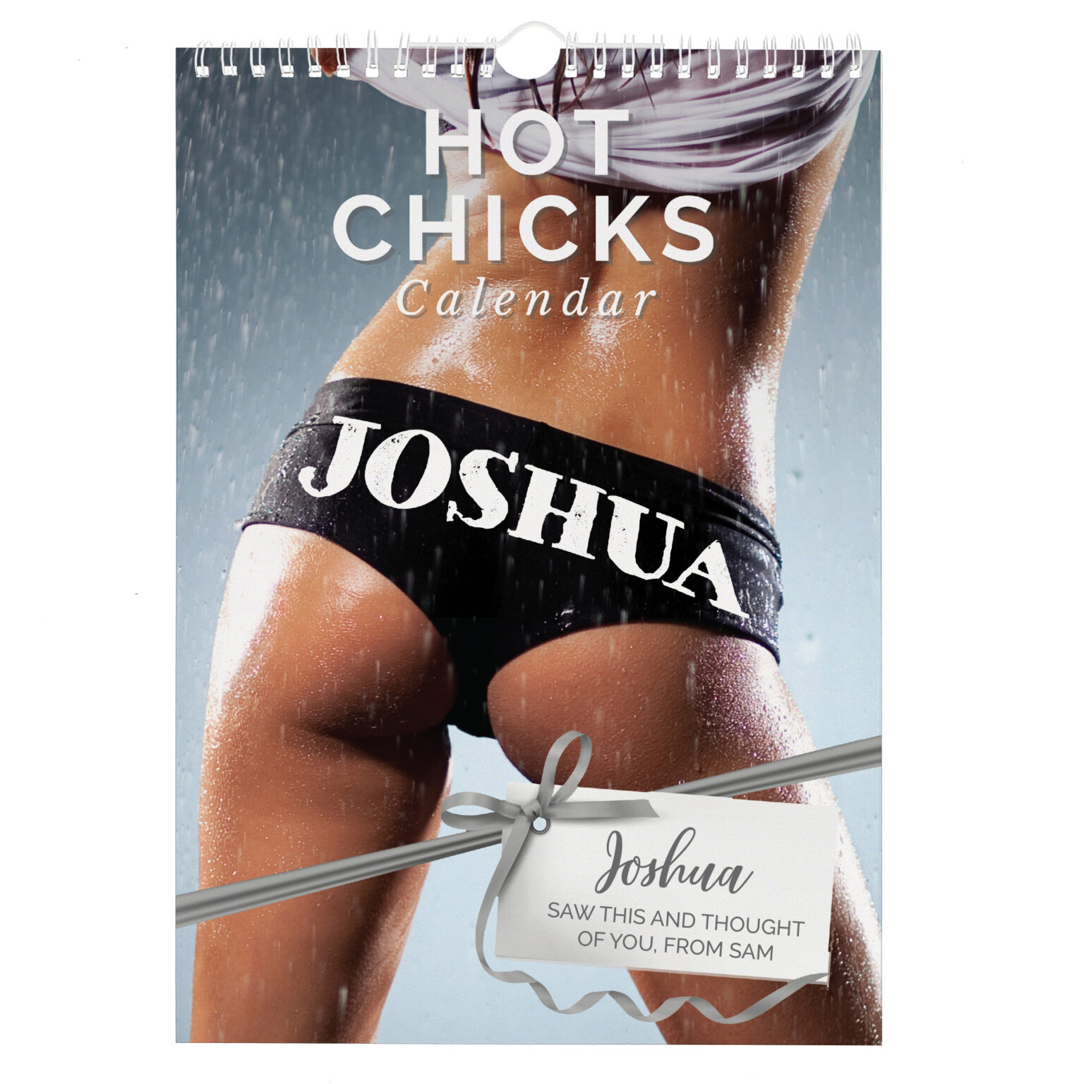 Personalised A4 Hot Chicks Calendar Unique Gift Ideas For Someone