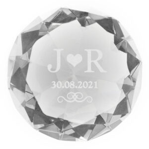 Personalised Glass Paperweights