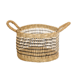 Seagrass Storage Baskets l Open Weave - Set of 2