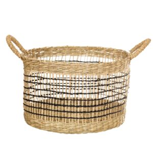 Seagrass Storage Baskets l Open Weave - Set of 2