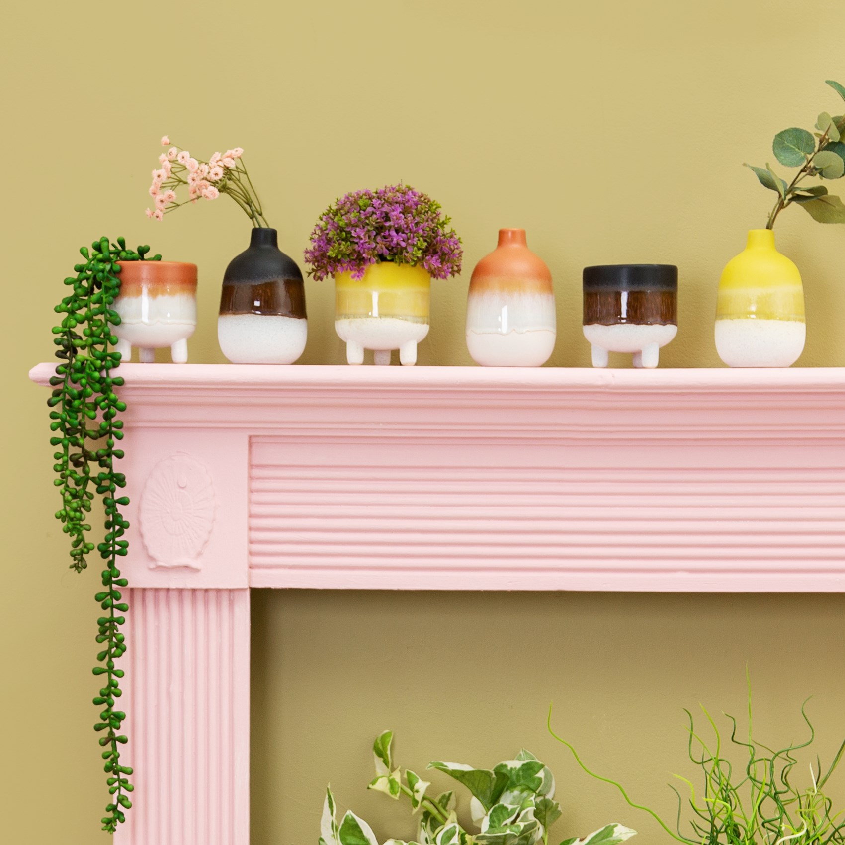 Ombre Vase l Earthy Vase l Mojave Glaze l Brown Ombre Vase l Earthy Vase l Mojave Glaze l Brown