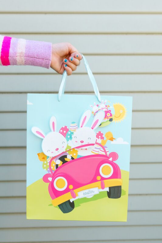 Easter Egg Hunt Clues for an Older Child - Prize Bag