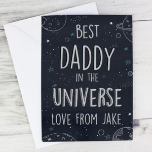 Personalised Best... In The Universe Card