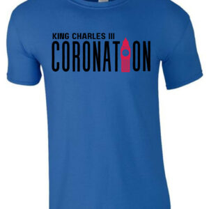 King Charles Coronation T-Shirt For Men / Big Ben - Royal