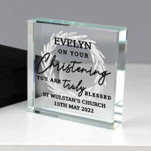 Personalised Truly Blessed Crystal Token