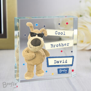 Personalised Boofle Stars Crystal Token