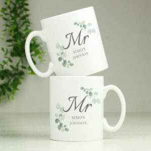 Personalised Botanical Mr Mug