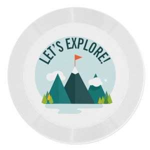 Bespoke Design Plastic Childs Plate