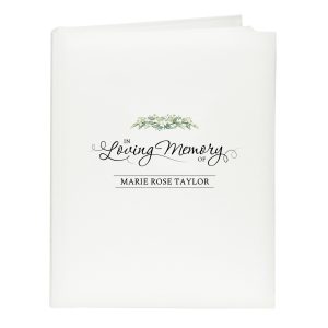 Personalised In Loving Memory Traditional Photo Album