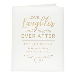 Personalised Happily Ever After Traditional Photo Album