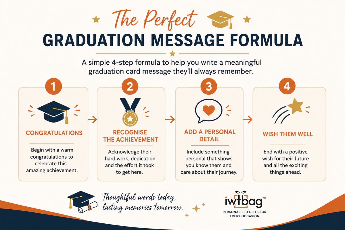 The Perfect Graduation Message Formula - I Want To Buy A Gift