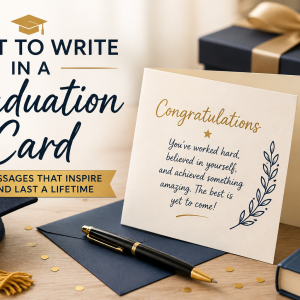 What to Write in a Graduation Card